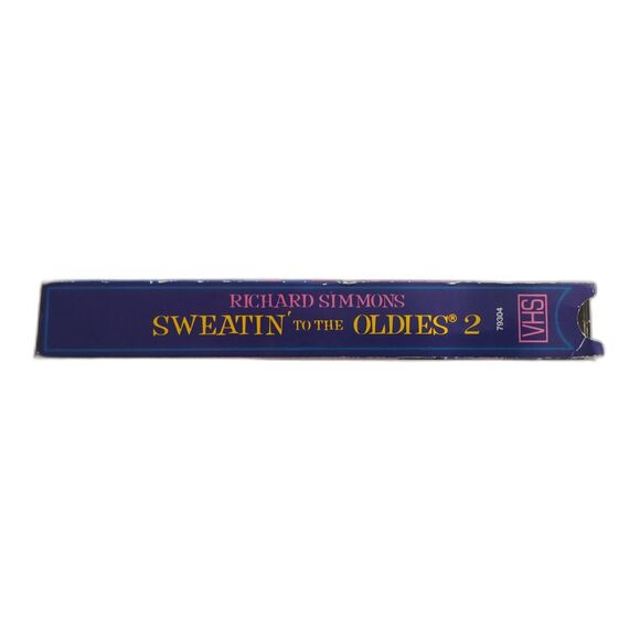🟣 Vintage VHS Richard Simmons Sweatin' to the Oldies 2 - Picture 4 of 4
